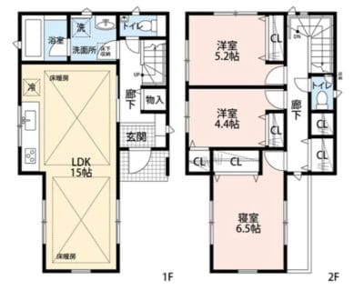 茅ヶ崎市萩園の庭付き3LDK一戸建て賃貸｜猫可・ペット相談可・南西向き築浅戸建住宅