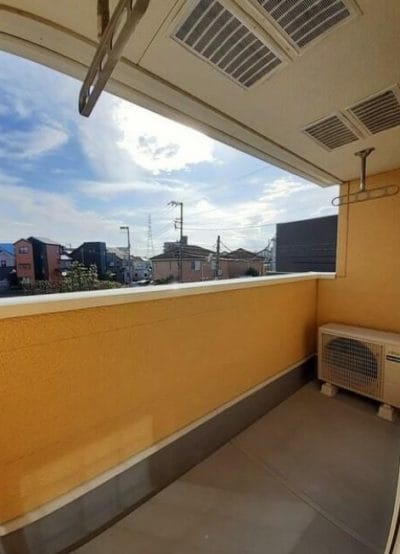 メゾンファミーユ　ベランダ 　藤沢市「猫可」　「猫　不動産」　「猫と幸せに暮らす　賃貸」　「猫　賃貸」　「猫可　賃貸」　「猫可　賃貸　アパート」　「猫と暮らす　賃貸」　「猫可物件」