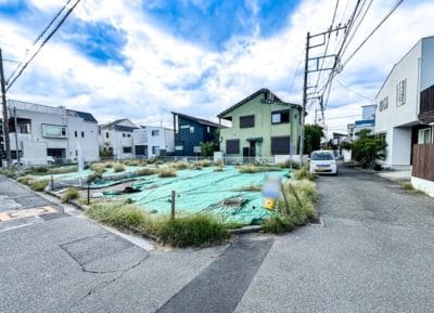 鵠沼松が岡2丁目　土地 フリープラン　仲介手数料無料　角地　