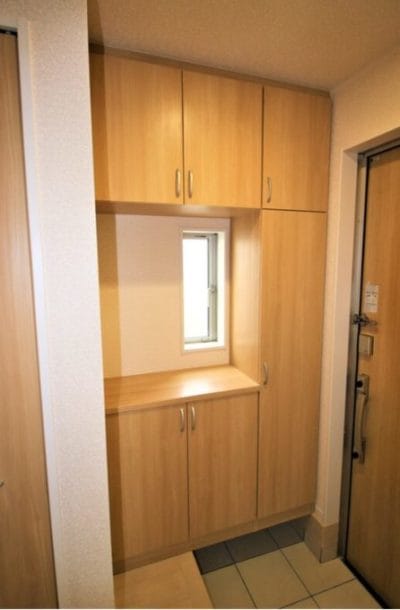 茅ヶ崎市萩園の庭付き3LDK一戸建て賃貸｜猫可・ペット相談可・南西向き築浅戸建住宅　玄関