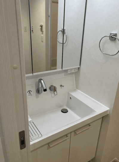 ミモザ・コート 藤沢　　洗面　「猫可」　「猫　不動産」　「猫と幸せに暮らす　賃貸」　「猫　賃貸」　「猫可　賃貸」　「猫可　賃貸　アパート」　「猫と暮らす　賃貸」　「猫可物件」　