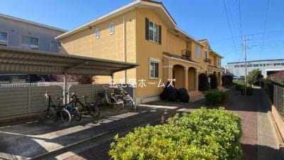 メゾンファミーユ 藤沢市　外観「猫可」　「猫　不動産」　「猫と幸せに暮らす　賃貸」　「猫　賃貸」　「猫可　賃貸」　「猫可　賃貸　アパート」　「猫と暮らす　賃貸」　「猫可物件」