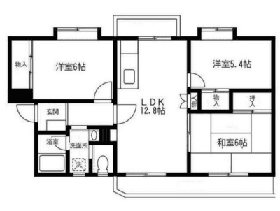 グリーンヒル飯島　間取り　藤沢市　「猫可」　「猫　不動産」　「猫と幸せに暮らす　賃貸」　「猫　賃貸」　「猫可　賃貸」　「猫可　賃貸　マンション」　「猫と暮らす　賃貸」　「猫可物件」　三毛猫ホームズ