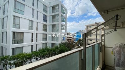 藤沢　シーサイドコート片瀬海岸　床暖房　　南向き「猫可」　「猫　不動産」　「猫と幸せに暮らす　売買」　「猫　売買」　「猫可　売買」　「猫可　売買　マンション」　「猫と暮らす　売買」　「猫可物件」　三毛猫ホームズ　バルコニー