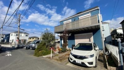 藤沢市　鵠沼海岸　賃貸戸建て　駐車場2台付き　「猫可」　「猫　不動産」　「猫と幸せに暮らす　賃貸」　「猫　賃貸」　「猫可　賃貸」　「猫可　賃貸　アパート」　「猫と暮らす　賃貸」　「猫可物件」　三毛猫ホームズ　外観