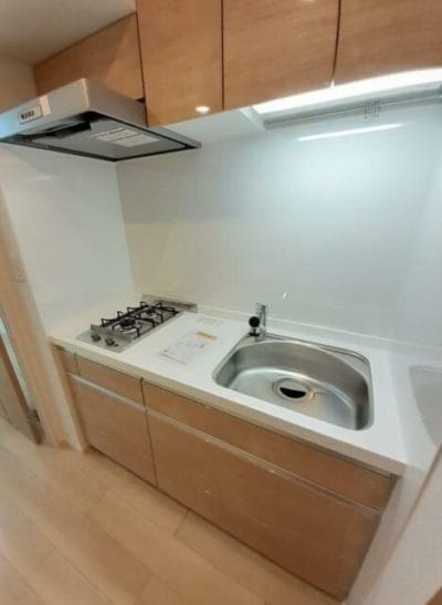 ラ・トゥール湘南台　藤沢市　「猫可」　「猫　不動産」　「猫と幸せに暮らす　賃貸」　「猫　賃貸」　「猫可　賃貸」　「猫可　賃貸　アパート」　「猫と暮らす　賃貸」　「猫可物件」　三毛猫ホームズ　キッチン